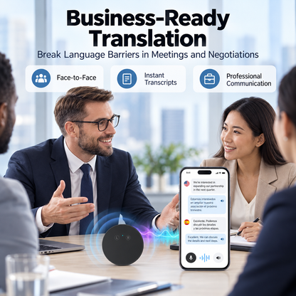 🌍 50% OFF Today! Portable AI Translator for Travel, Business & Daily Conversations