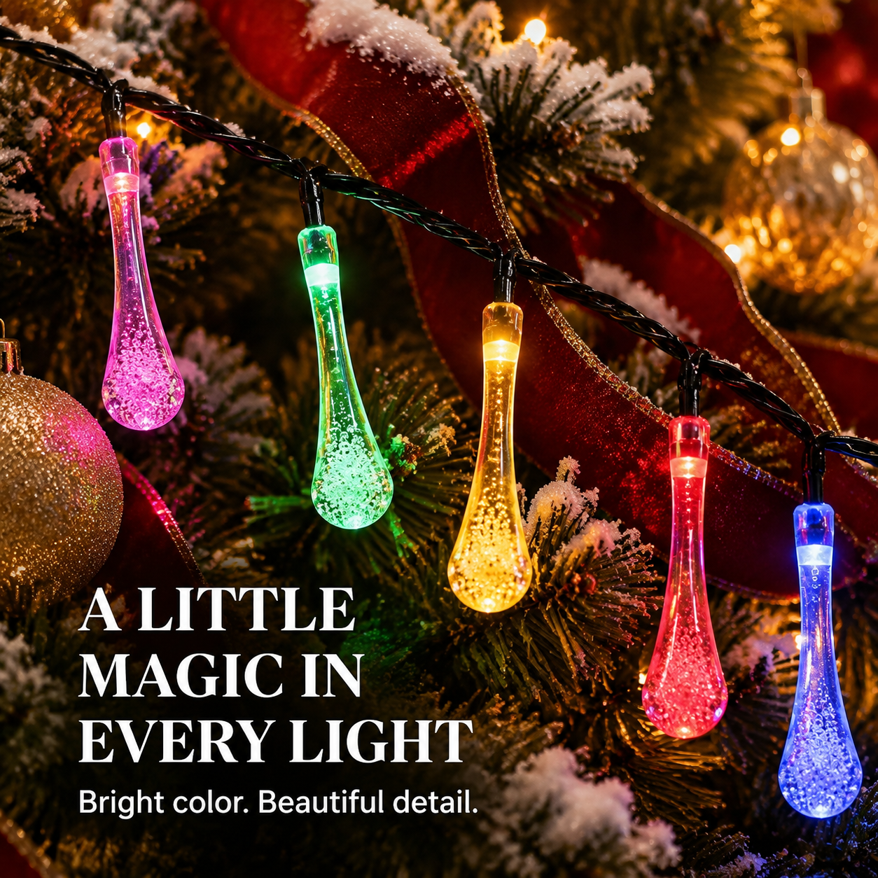 🎄 Holiday Lighted Garland ✨ Warm LED Christmas Decor For Home & Outdoor