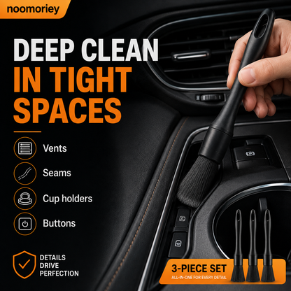 3PCS Car Detailing Brush Set