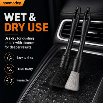 3PCS Car Detailing Brush Set