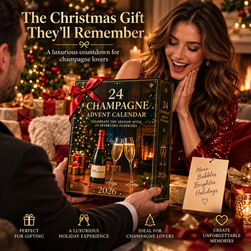 🥂 2026 Champagne Advent Calendar – 24 Days of Sparkling Surprises