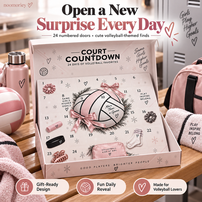 🏐 24-Day Volleyball Advent Calendar – Game-Day Gifts & Accessories for Volleyball Lovers