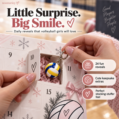 🏐 24-Day Volleyball Advent Calendar – Game-Day Gifts & Accessories for Volleyball Lovers