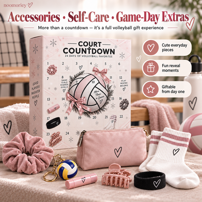 🏐 24-Day Volleyball Advent Calendar – Game-Day Gifts & Accessories for Volleyball Lovers