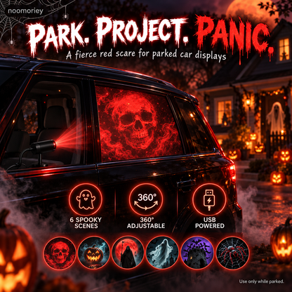 🎃 HD Halloween Scene Projector – 6 Spooky HD Projections, Pick Your Perfect Display