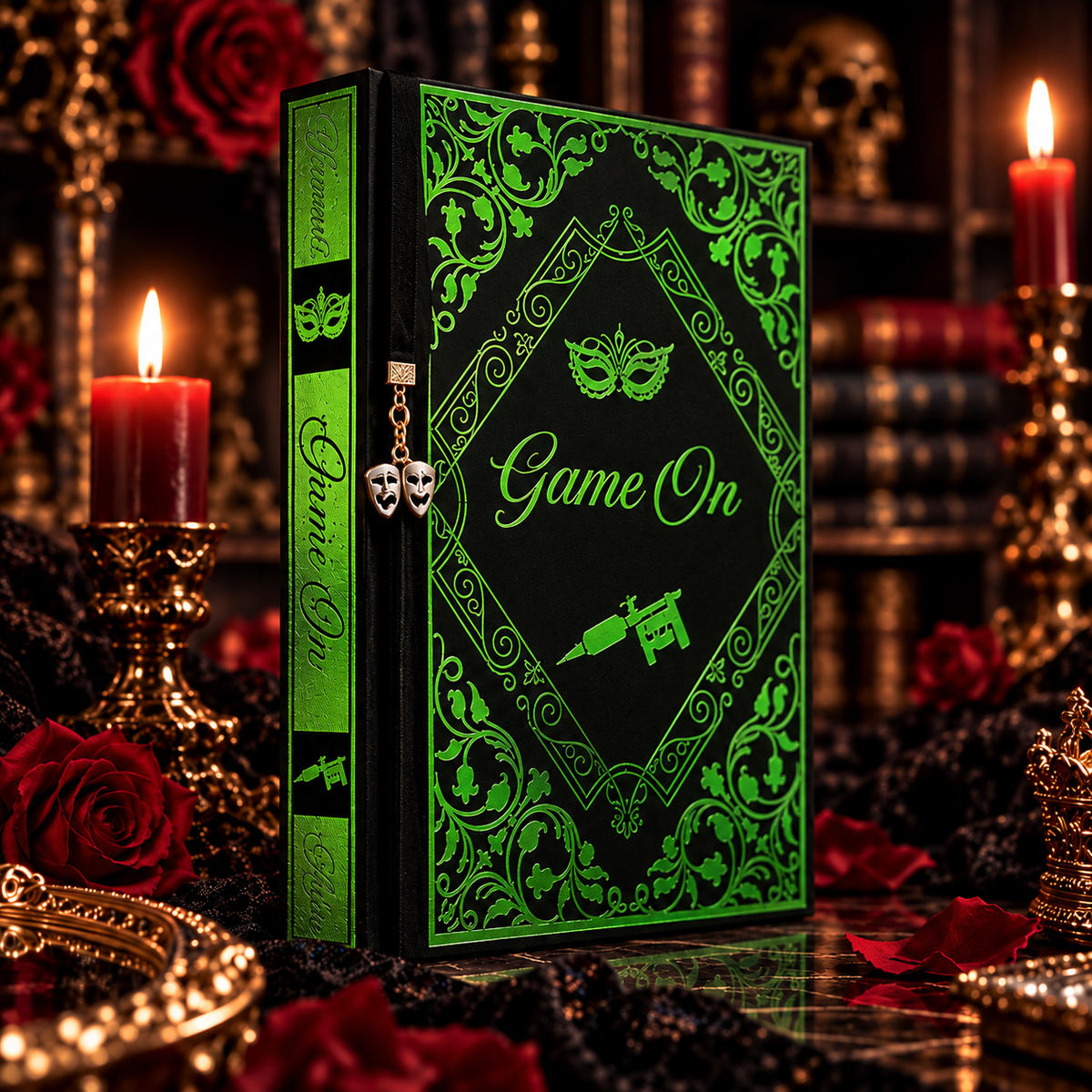 🖤 Into Darkness Trilogy Special Edition – Custom Collector Rebind Set🎁