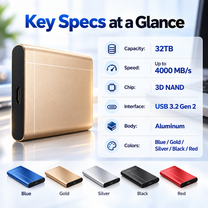 🔥 Limited-Time 50% OFF⚡High-speed portable solid-state drives