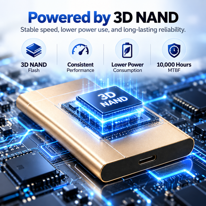 High-speed portable solid-state drives