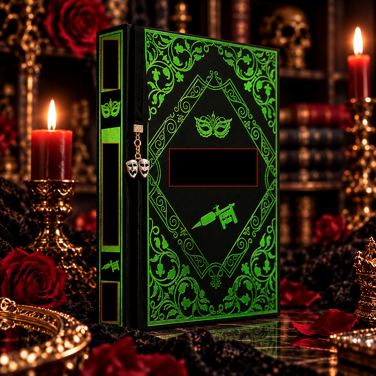 Gothic Collector Hardcover Trio – Blue, Crimson & Emerald Editions
