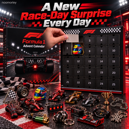 🏁 Formula 1 Advent Calendar | 24 Days of Racing Collectibles, Ditch Plain Chocolate This Holiday