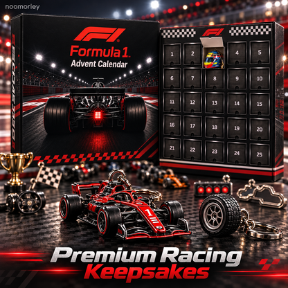 🏁 Formula 1 Advent Calendar | 24 Days of Racing Collectibles, Ditch Plain Chocolate This Holiday