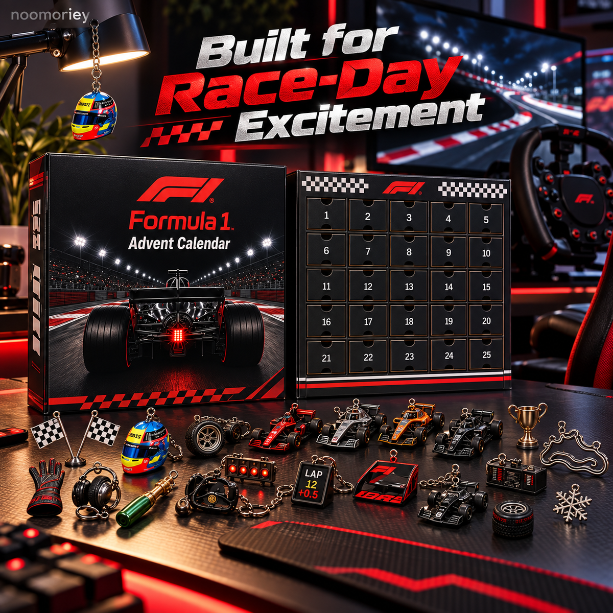 🏁 Formula 1 Advent Calendar | 24 Days of Racing Collectibles, Ditch Plain Chocolate This Holiday