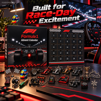 🏁 Formula 1 Advent Calendar | 24 Days of Racing Collectibles, Ditch Plain Chocolate This Holiday