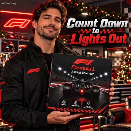 🏁 Formula 1 Advent Calendar | 24 Days of Racing Collectibles, Ditch Plain Chocolate This Holiday