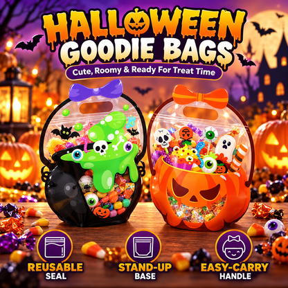 🎃 50% OFF Today! Halloween Goodie Bags for Treats, Candy & Party Favors