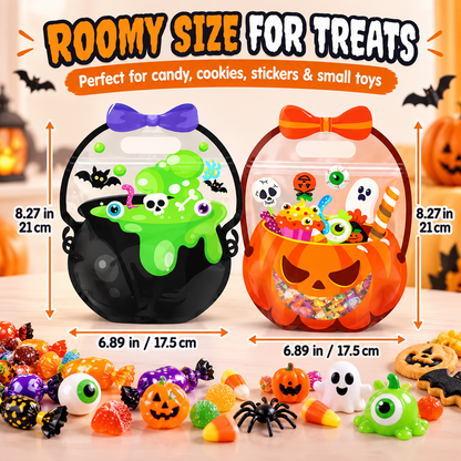 🎃 50% OFF Today! Halloween Goodie Bags for Treats, Candy & Party Favors