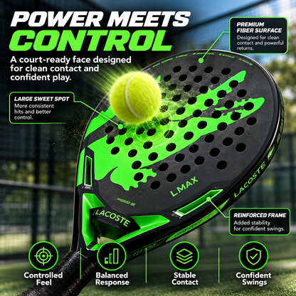 🎾 Premium Padel Racket Set ⚡ Power Control Comfort Grip Gift Box Ready