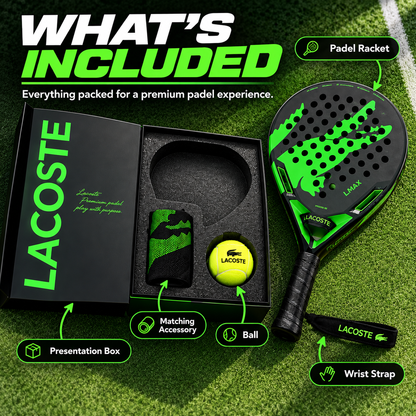 🎾 Premium Padel Racket Set ⚡ Power Control Comfort Grip Gift Box Ready