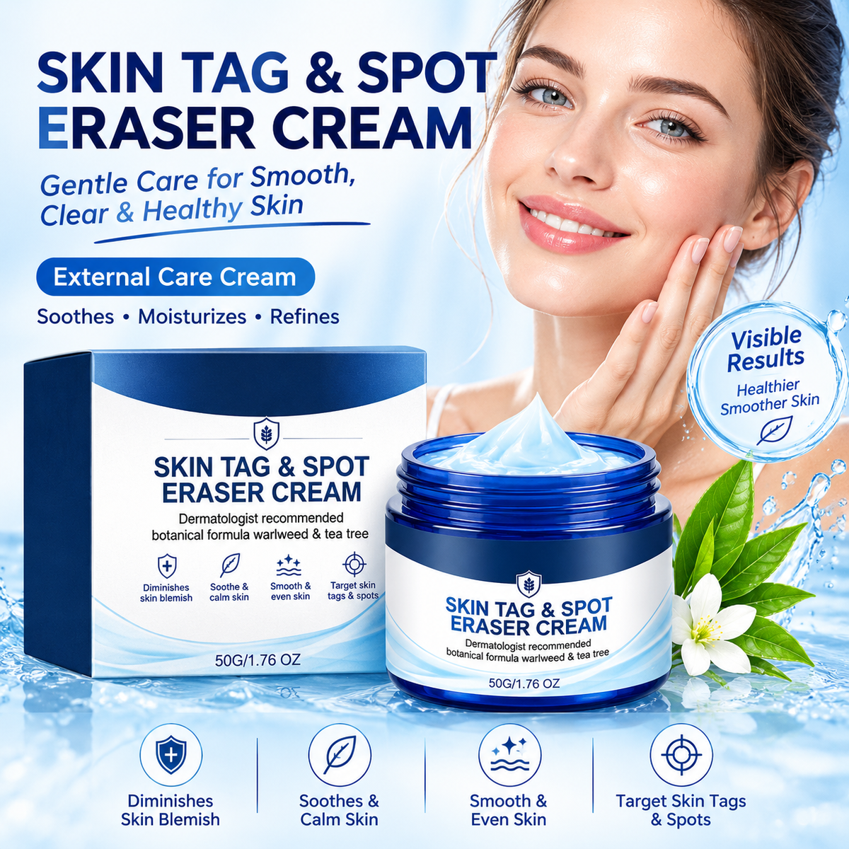 🔥Skincare Cream-Targets skin imperfections and spots.
