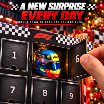 🏎️ Race Day 25-Day Advent Calendar 🎄 Motorsport Collectible Christmas Gift