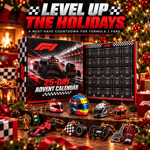 🏎️ Race Day 25-Day Advent Calendar 🎄 Motorsport Collectible Christmas Gift