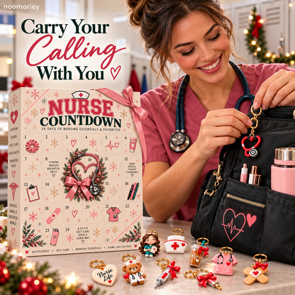 🎁 Nurse Advent - 24 Days of Surprises! One Door A Day, Different Design for Every Day