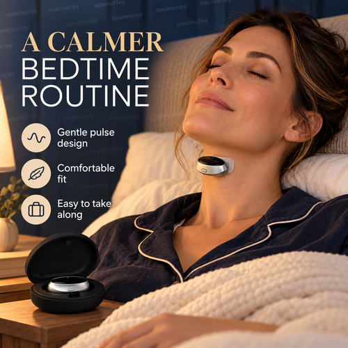QuietNight™ Smart Anti-Snoring Device – Gentle Pulse Sleep Support