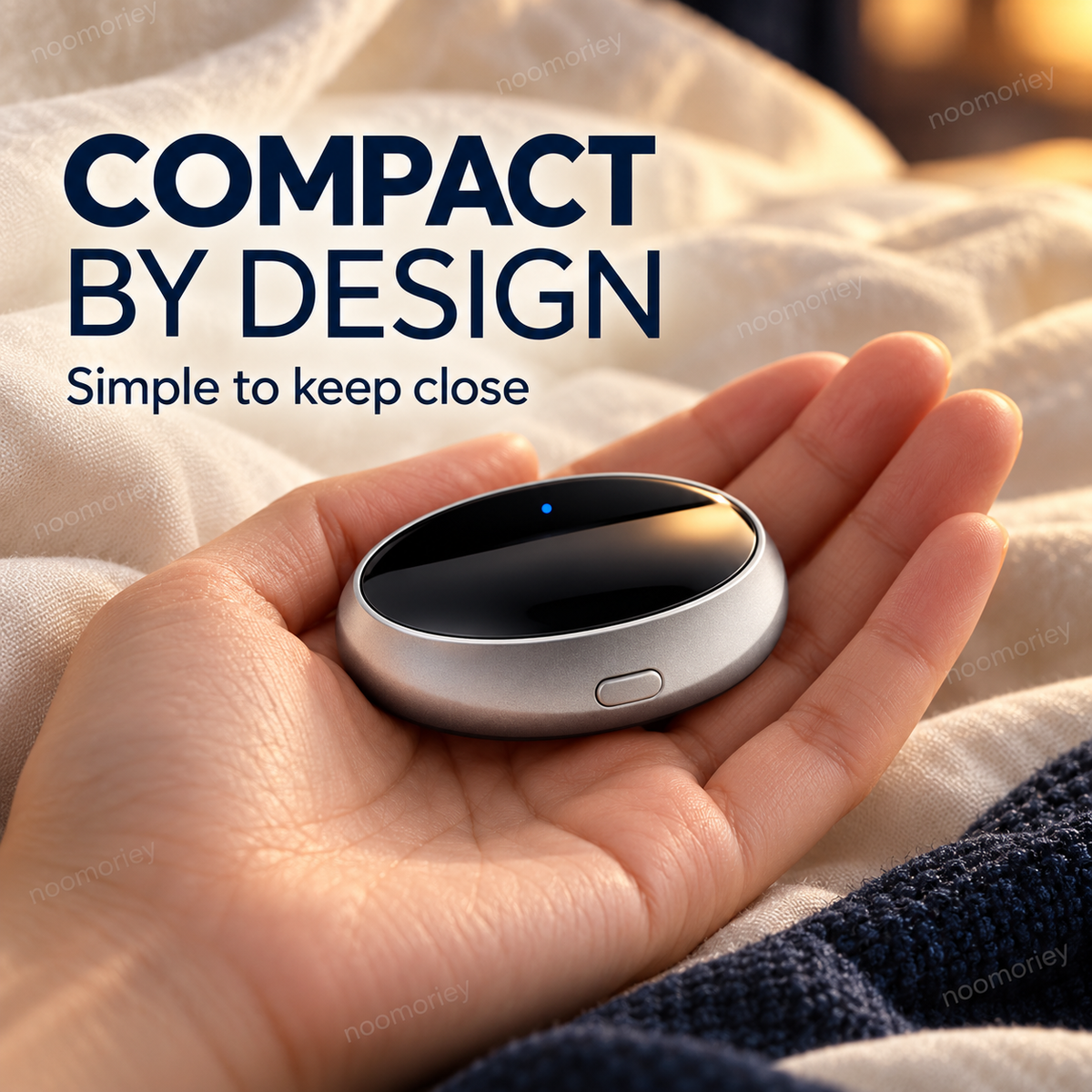 QuietNight™ Smart Anti-Snoring Device – Gentle Pulse Sleep Support
