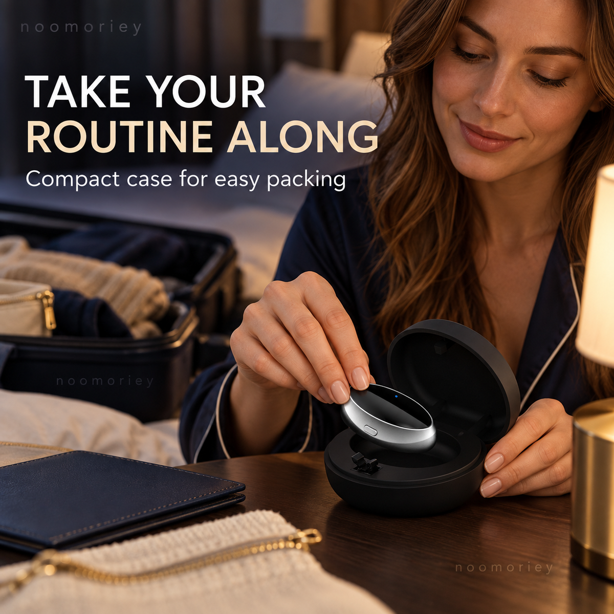 QuietNight™ Smart Anti-Snoring Device – Gentle Pulse Sleep Support