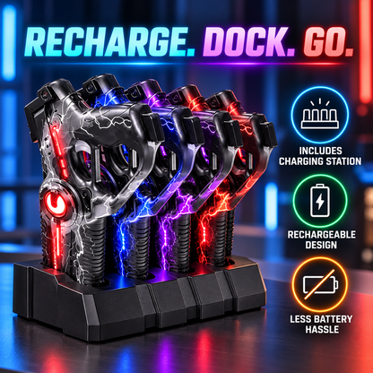 🔥 50% OFF Rechargeable Laser Tag Set 🚀 4 Player Battle Game For Family & Friends Indoor Fun