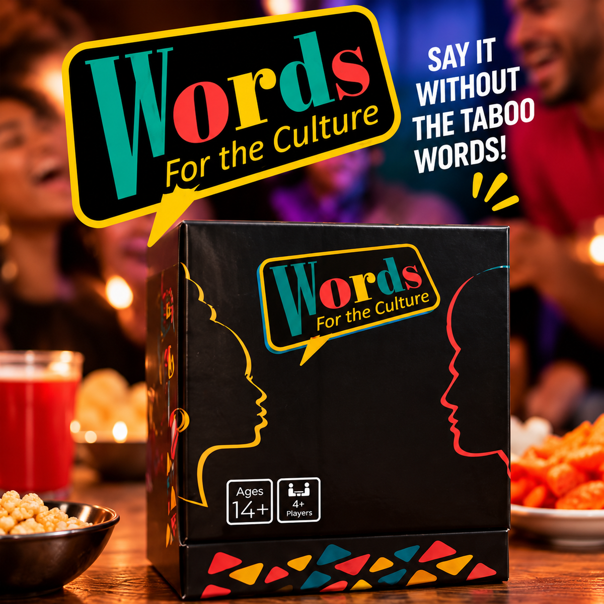 🔥 50% OFF Words For The Culture™ Party Game – The Ultimate Culture-Inspired Guessing Game For Friends & Family