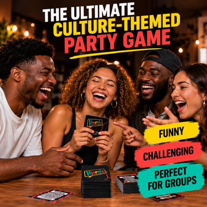 🔥 50% OFF Words For The Culture™ Party Game – The Ultimate Culture-Inspired Guessing Game For Friends & Family