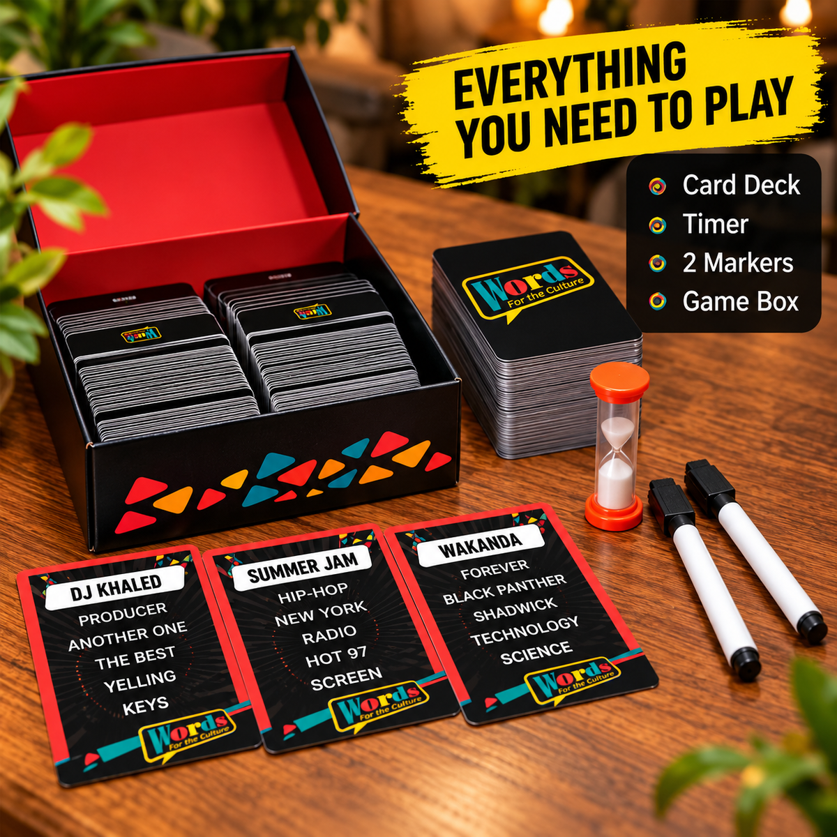 🔥 50% OFF Words For The Culture™ Party Game – The Ultimate Culture-Inspired Guessing Game For Friends & Family