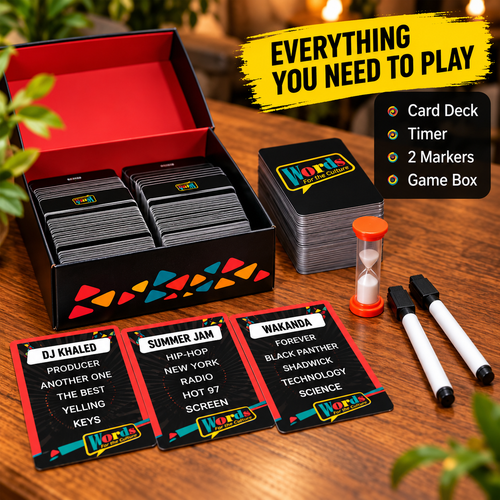 🔥 50% OFF Words For The Culture™ Party Game – The Ultimate Culture-Inspired Guessing Game For Friends & Family