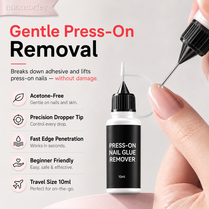 ✨ BUY 1 GET 1 FREE-On Nail Glue Remover – 10ml Gentle Formula for Easy Removal