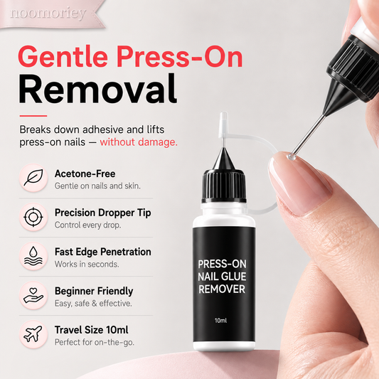 ✨ BUY 1 GET 1 FREE-On Nail Glue Remover – 10ml Gentle Formula for Easy Removal