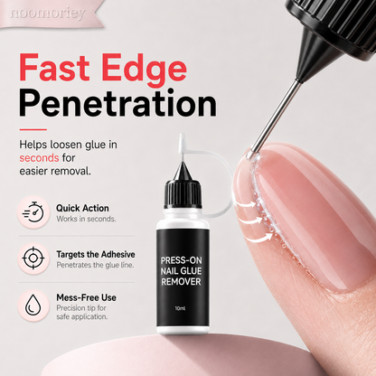 ✨ BUY 1 GET 1 FREE-On Nail Glue Remover – 10ml Gentle Formula for Easy Removal