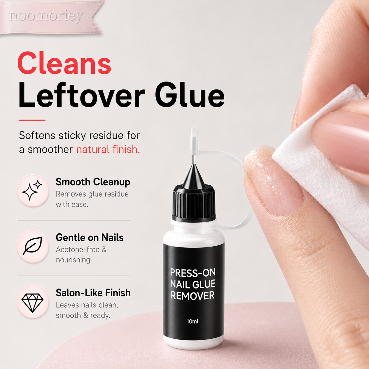 ✨ BUY 1 GET 1 FREE-On Nail Glue Remover – 10ml Gentle Formula for Easy Removal
