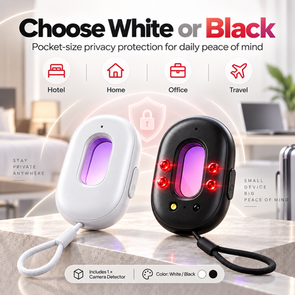 🔍 Compact Infrared Camera Detector – Protect Your Privacy Anywhere