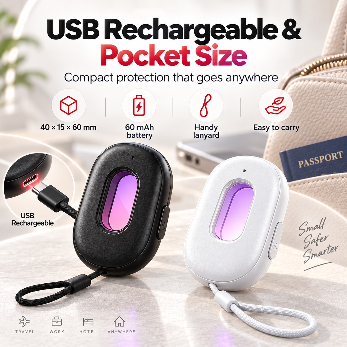 🔍 Compact Infrared Camera Detector – Protect Your Privacy Anywhere