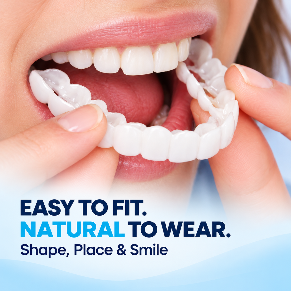 🔥LAST DAY SALE 49% OFF!!⚡50K+ SOLD!❄️✨ Instant Snap-On Smile Veneers – A Confident Smile in Seconds! 😁