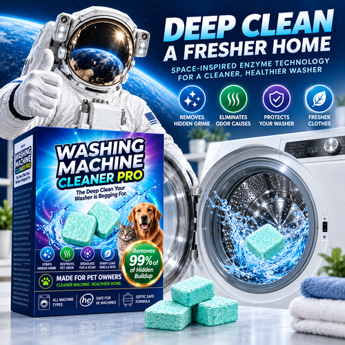 🐾Washing Machine Cleaner🫧- Deep Clean, Remove Odors & Refresh Your Washer in One Cycle