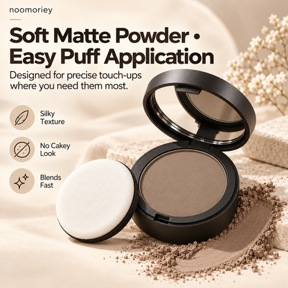 ✨ Multi-Use Waterproof Contour & Touch-Up Powder – Natural, Sweatproof & Long-Lasting