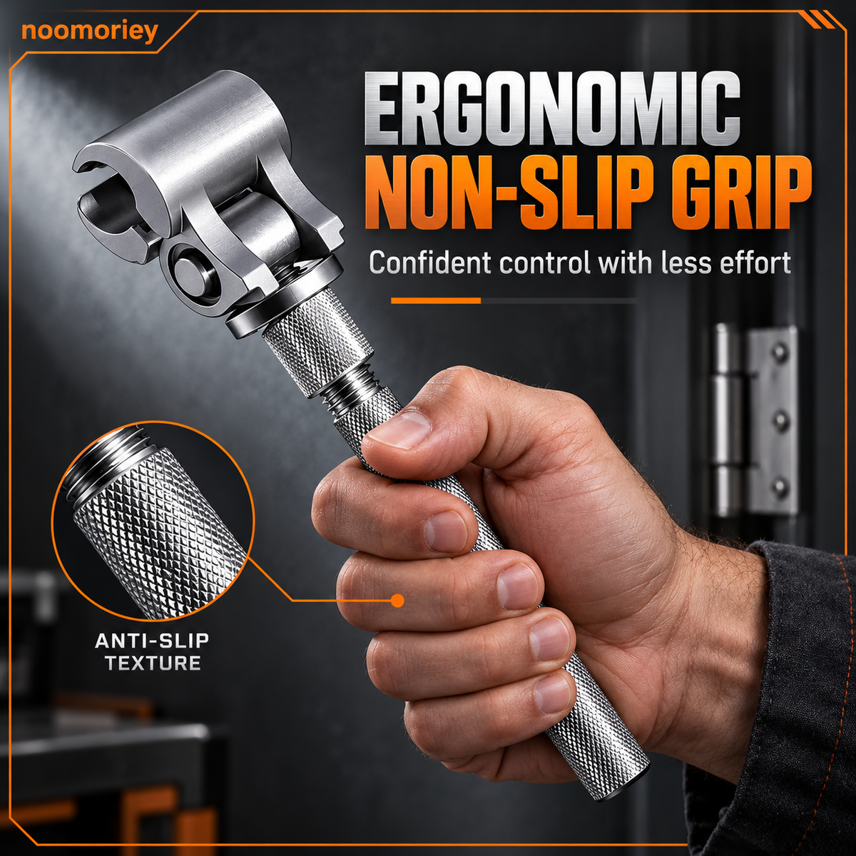 🔧 Adjustable Hinge Alignment Wrench – Precision Door & Cabinet Repair Tool