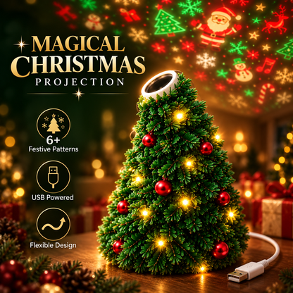 ✨ Christmas Pattern Projector – Waterproof LED Holiday Light for Patio, Wall & Party Decoration