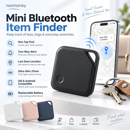Smart Bluetooth Tracker – 2-Way Finder for Keys, Wallets & Pets