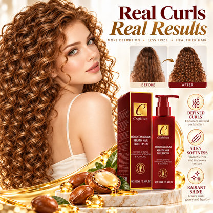 ❤️Argan & Avocado Curl Defining Leave-In Cream