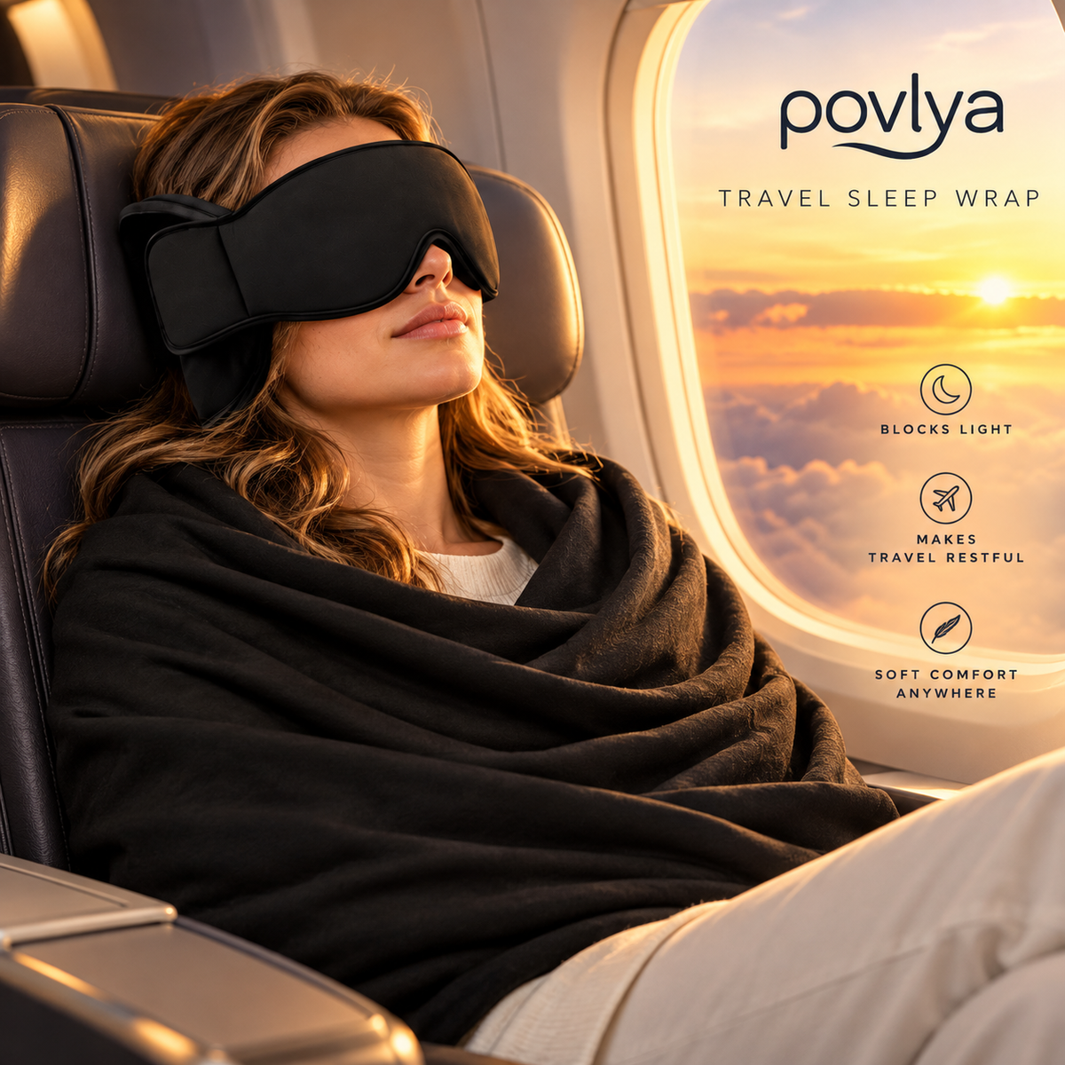 ✈️ Travel Sleep Wrap ✨ Sleep Comfortably Wherever You Go