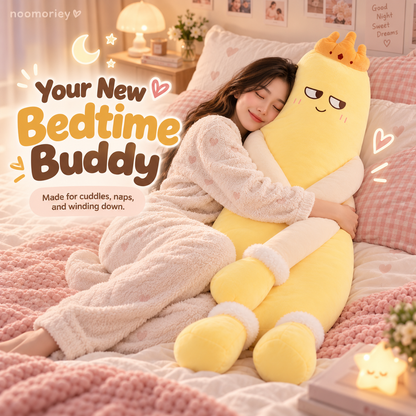 Giant Hugging Plush Pillow – Ultra-Soft Long Body Pillow for Sleeping, Cuddling & Cozy Bedroom Decor