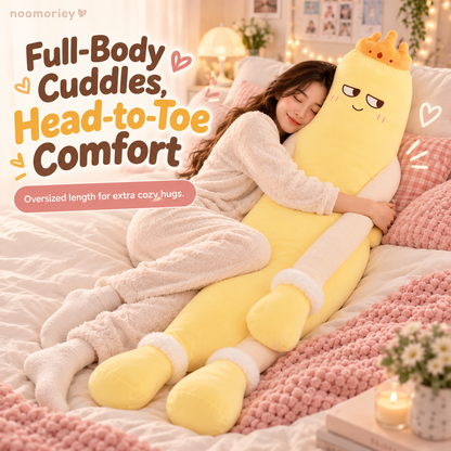 Giant Hugging Plush Pillow – Ultra-Soft Long Body Pillow for Sleeping, Cuddling & Cozy Bedroom Decor